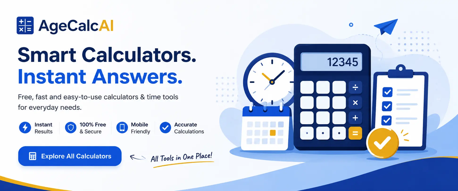AgeCalcAI free online tools and calculators directory