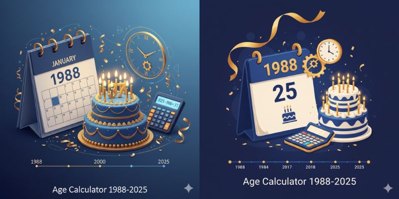How Old Am I If I Was Born in 1988 - Age Calculator Guide