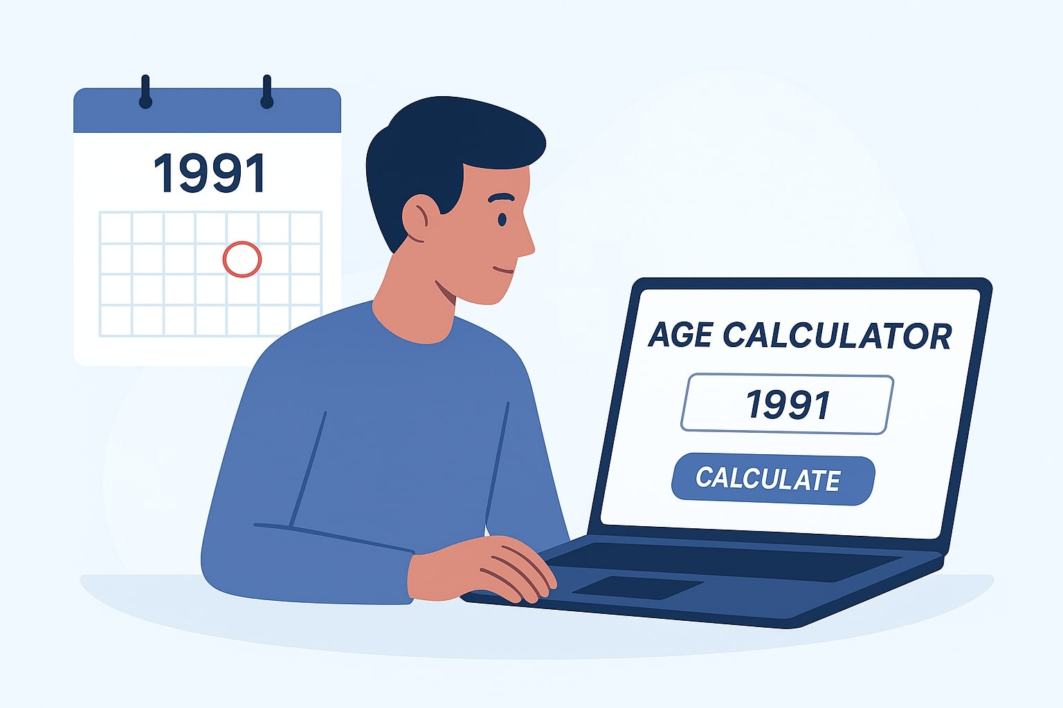 How old am I if I was born in 1991