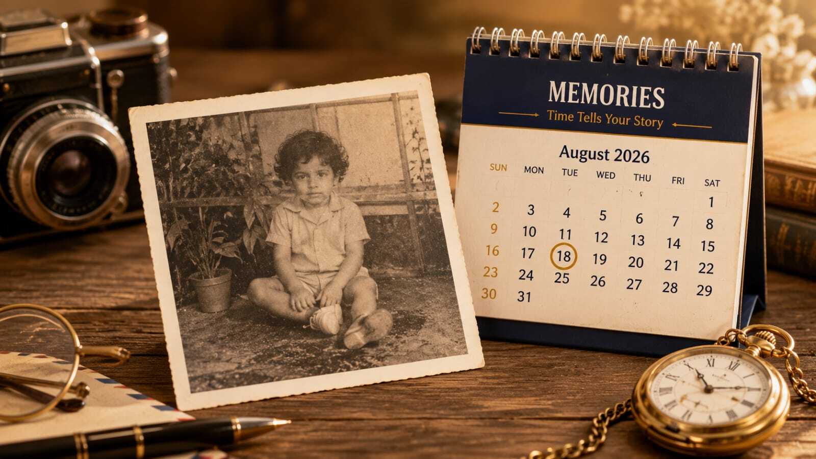 Photo age calculator — find how old a photo is from its date
